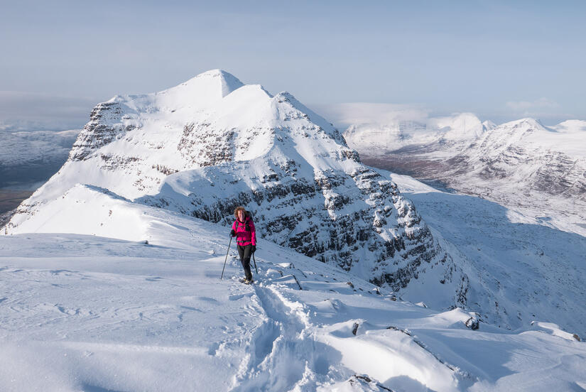 Looking towards Liathach