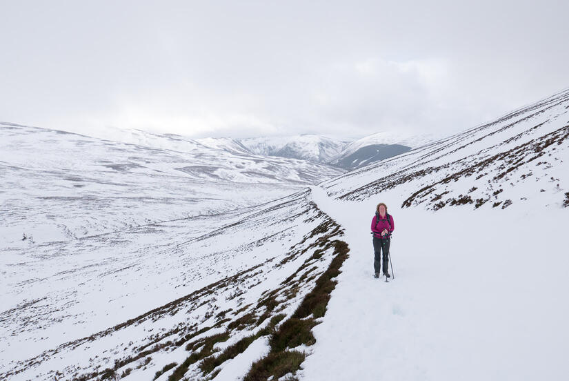 View SW from Meall Nan Sleac