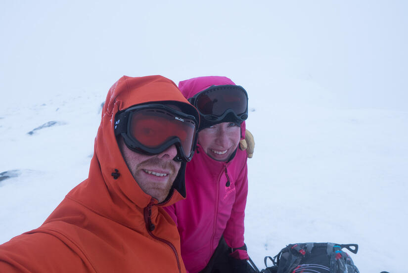 Summit of Sgor Gaoith