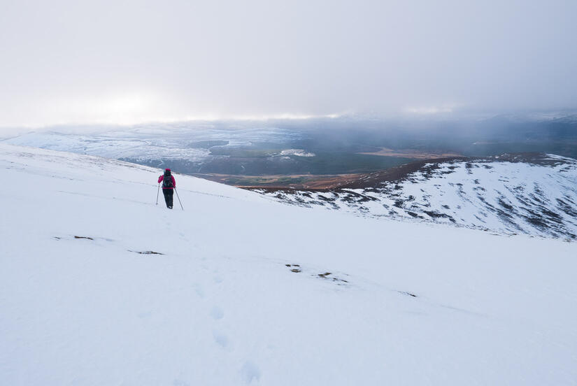 Views while descending