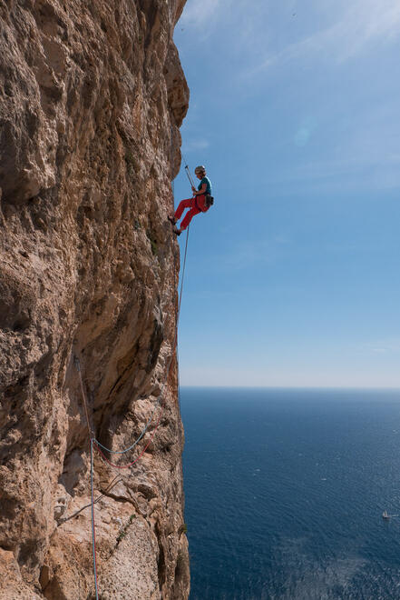 On the abseil