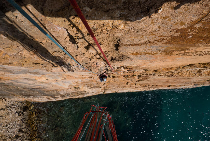 Sustained & steep climbing