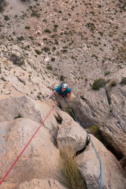 Long way down from the top