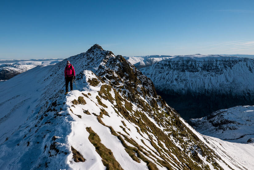 Striding Edge at it's best