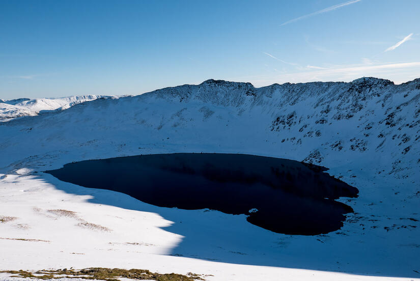 Striding Edge looking fine