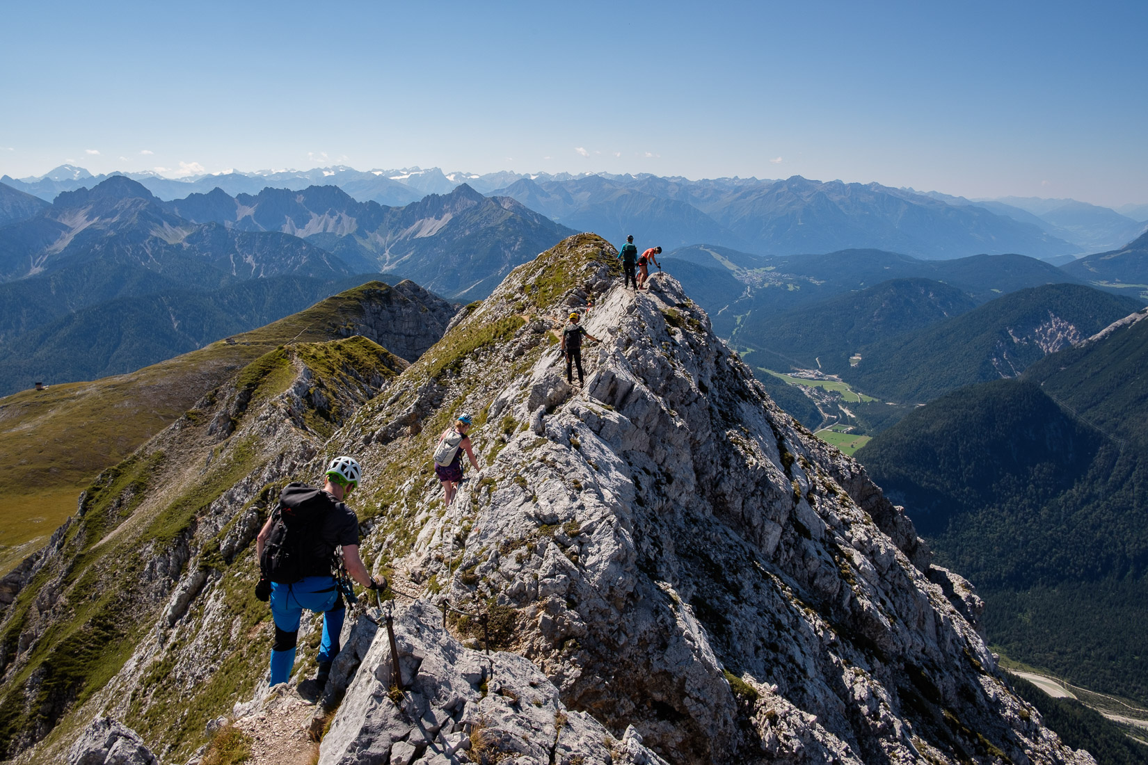 Mittenwalder Höhenweg Klettersteig | MasterPlan Mountaineering